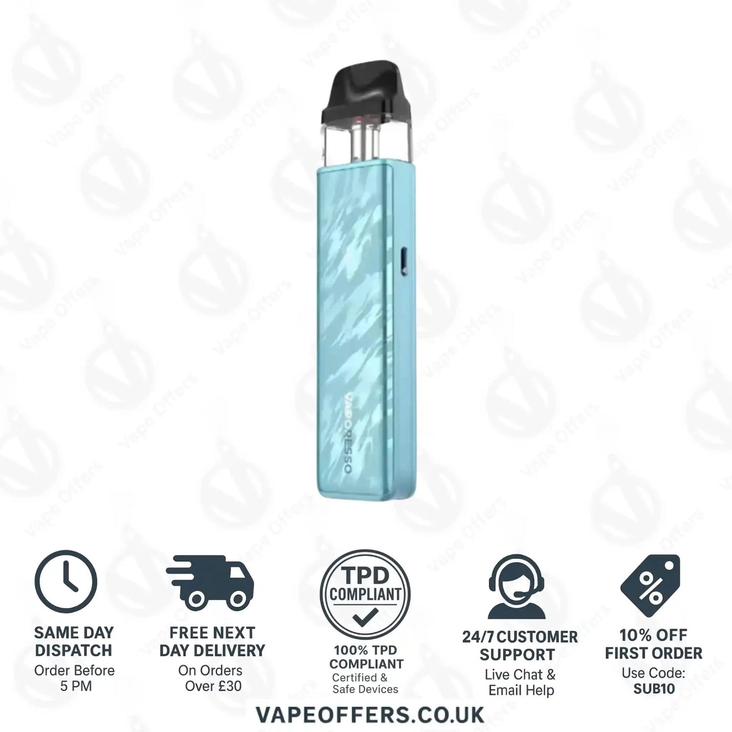 Vaporesso XROS 5 Mini Pod Vape Kit Flowing Blue