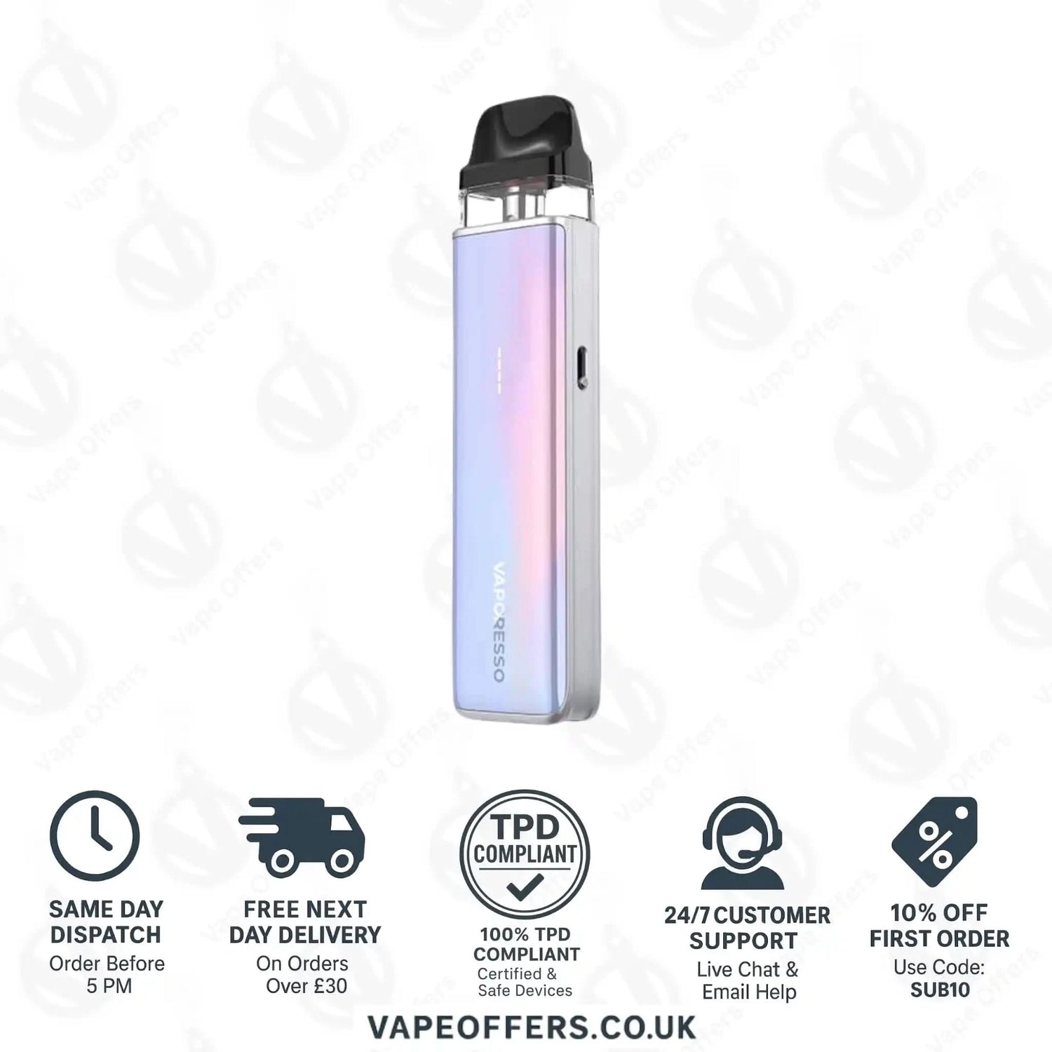 Vaporesso XROS 5 Mini Pod Vape Kit Pastel Crystal