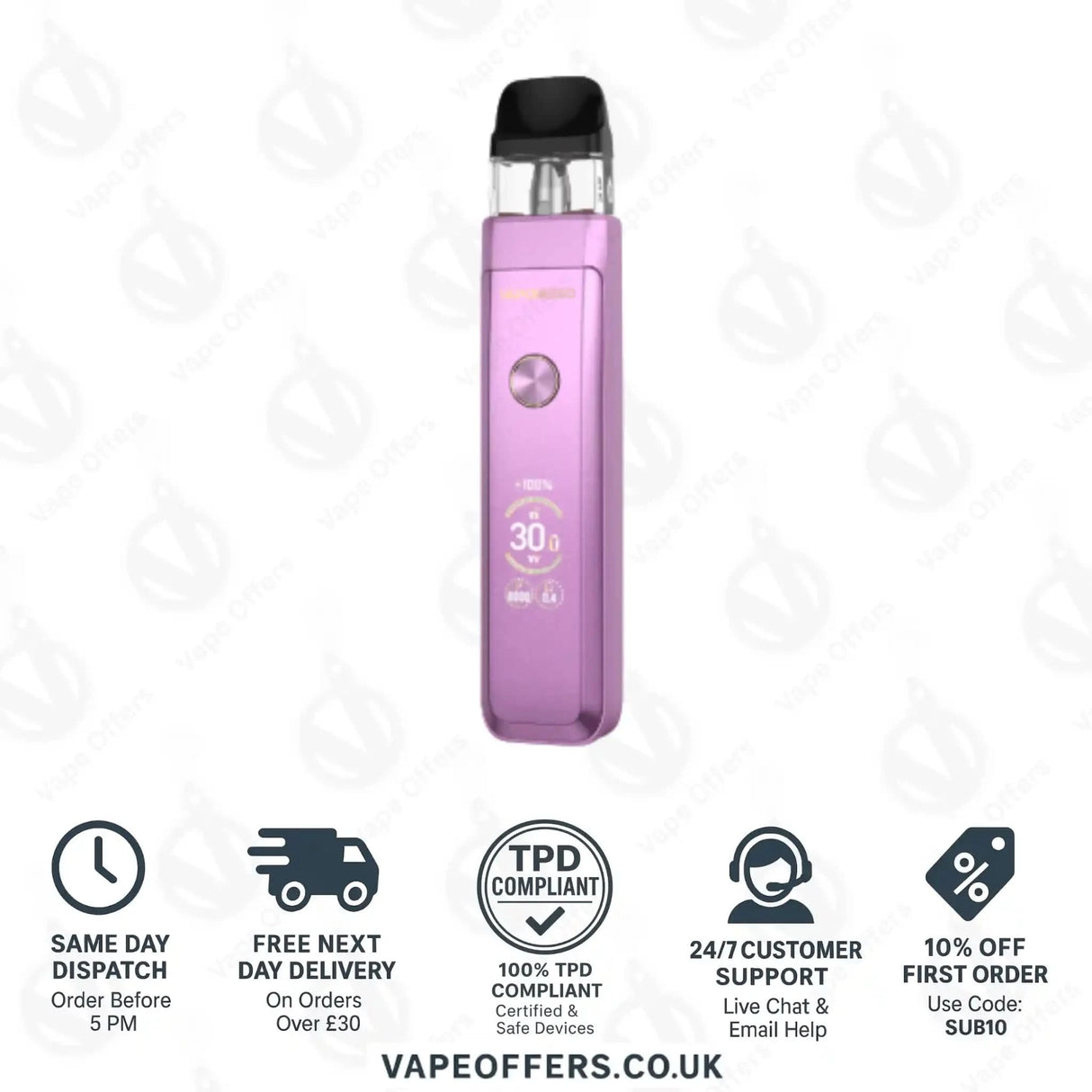 Vaporesso XROS Pro 2 Pod Vape Kit Dawn Purple
