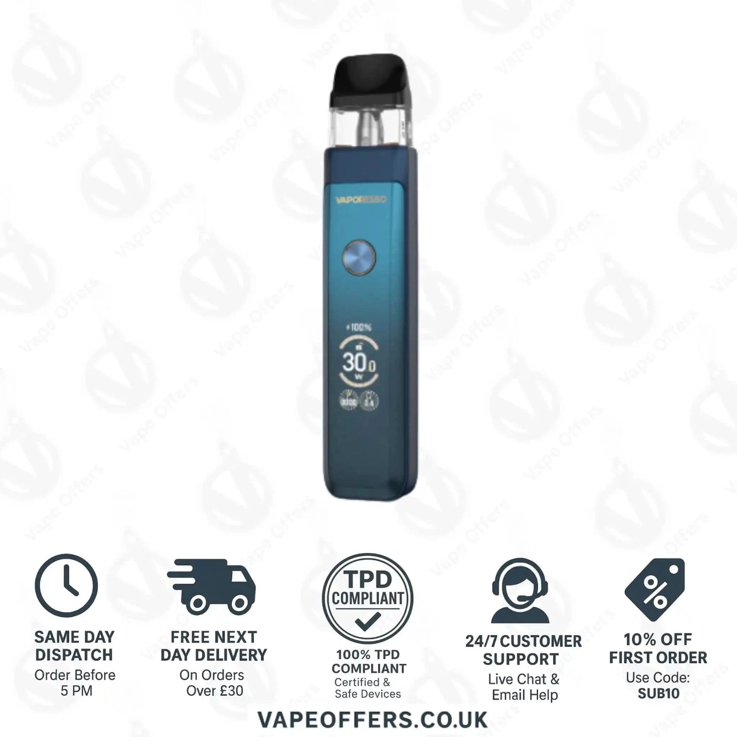 Vaporesso XROS Pro 2 Pod Vape Kit Storm Blue