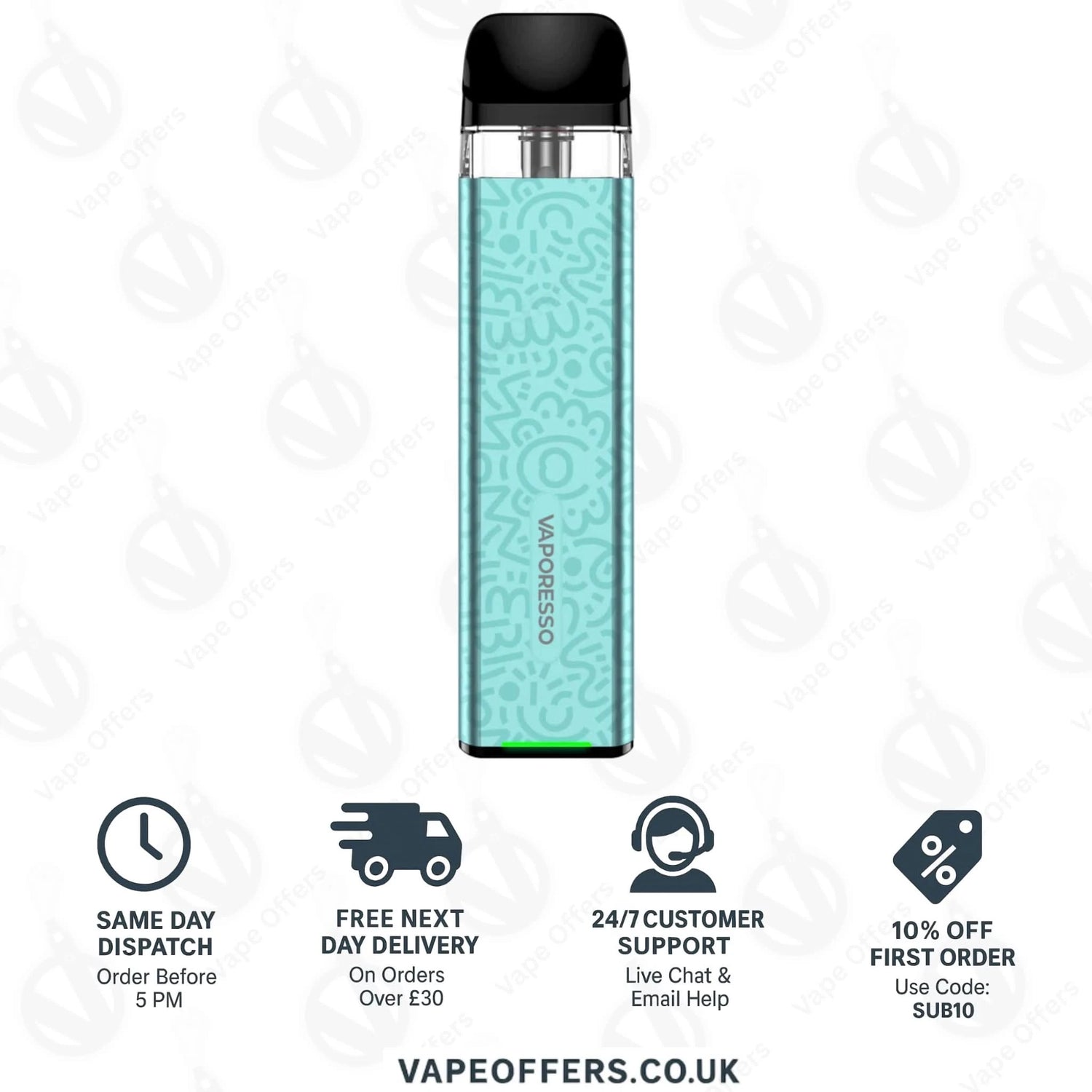 Vaporesso Xros 3 Mini – Aqua Green