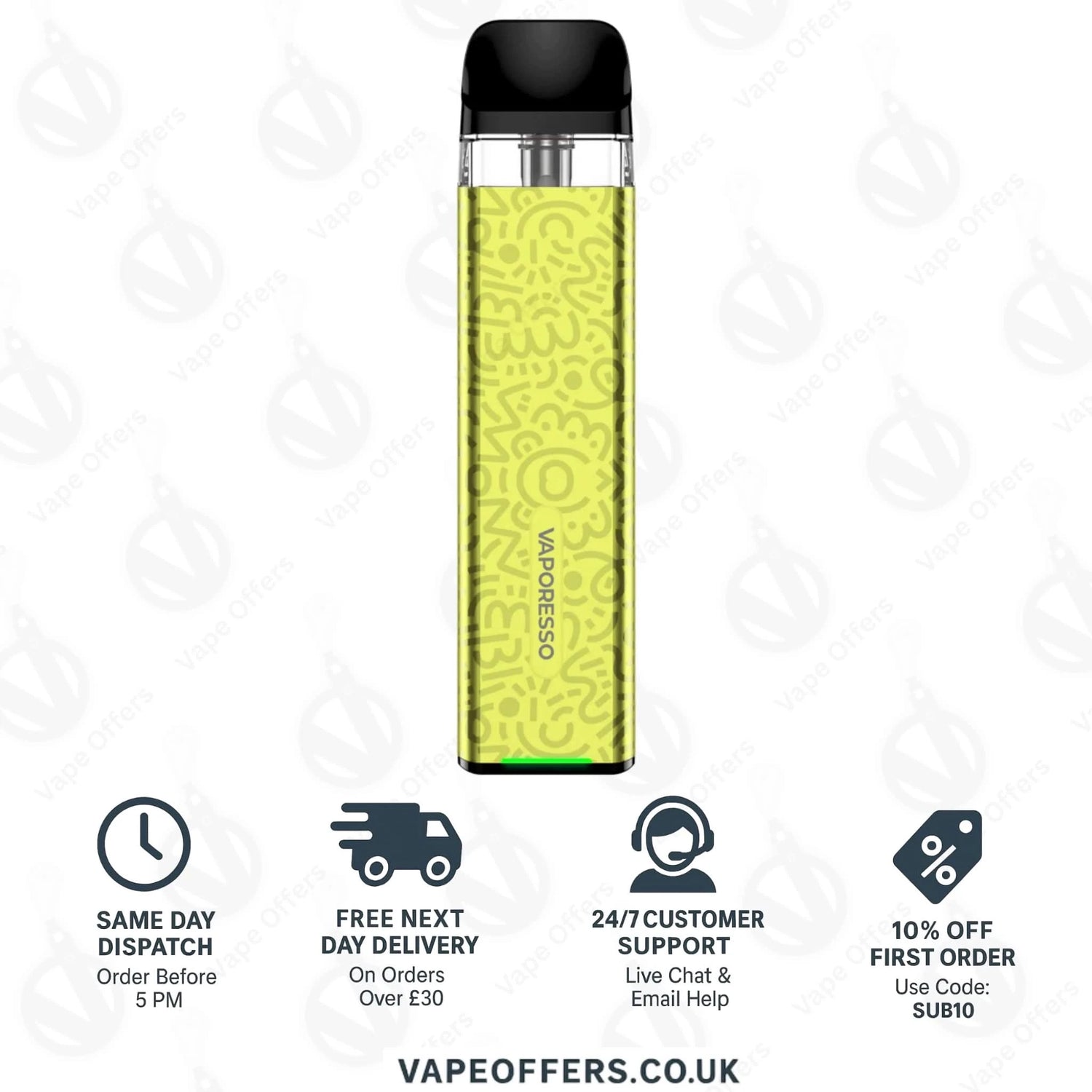 Vaporesso Xros 3 Mini – Lemon Yellow
