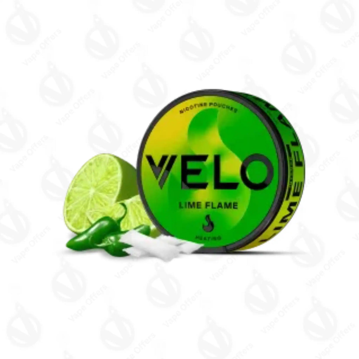 Velo Lime Flame Nicotine Pouches
