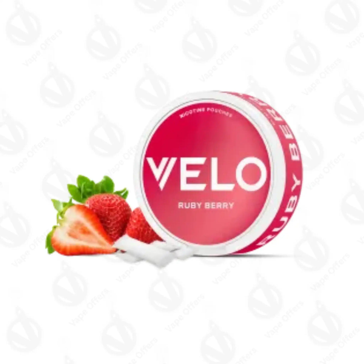 Velo Ruby Berry Nicotine Pouches