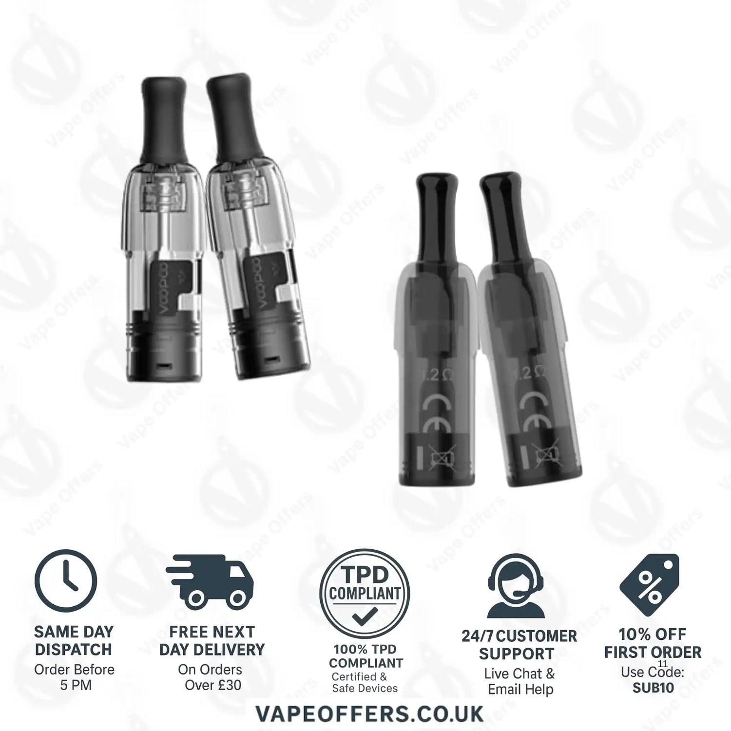 VooPoo Doric Galaxy Replacement Pods