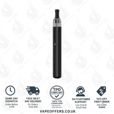 VooPoo Doric Galaxy S1 Pod Vape Kit Obsidian Black