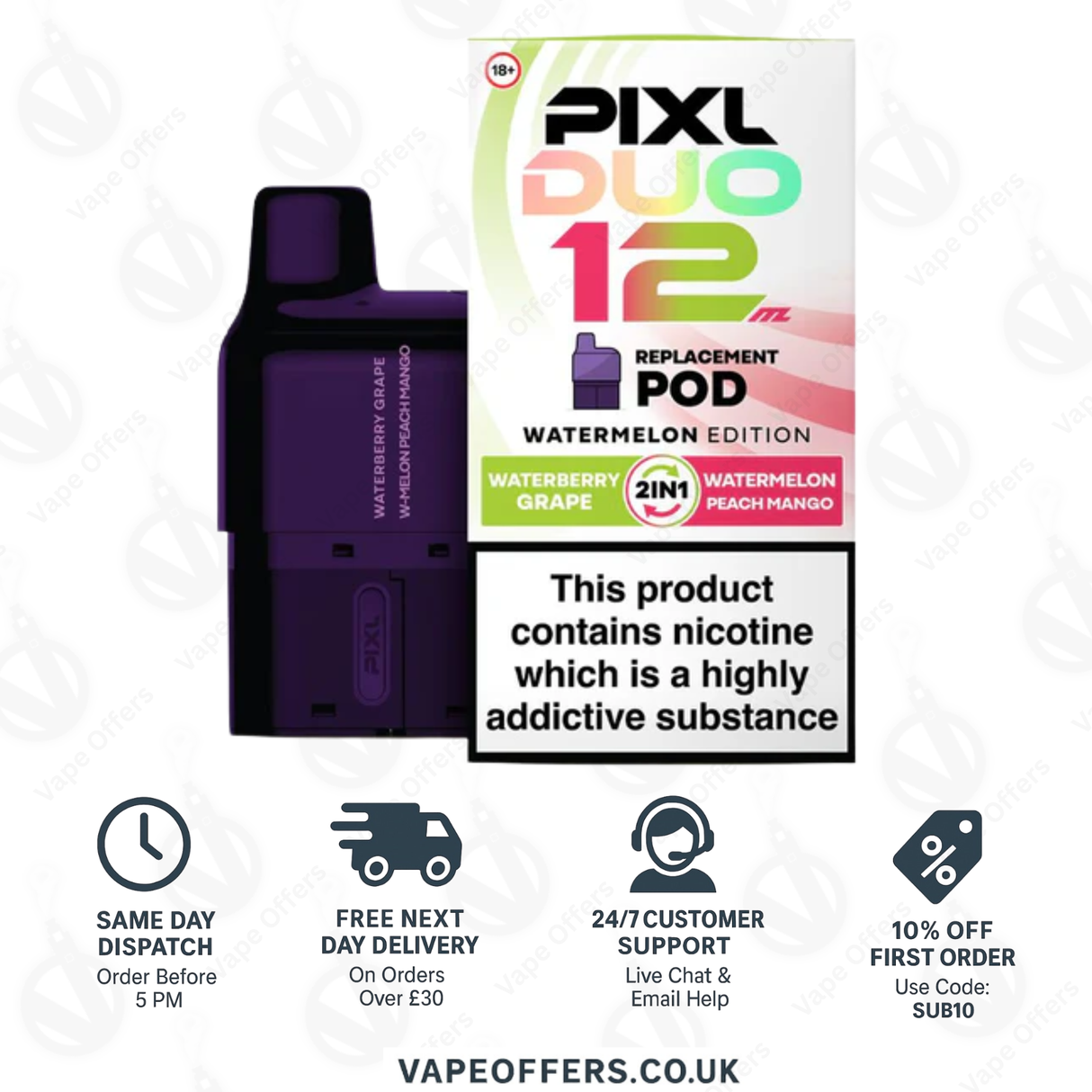 PIXL Duo Prefilled Pods - Watermelon Edition