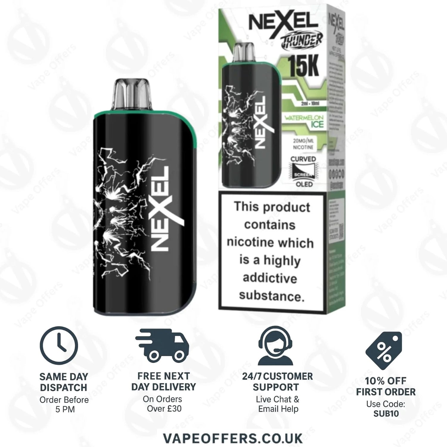 Watermelon Ice – Nexel Thunder 15K