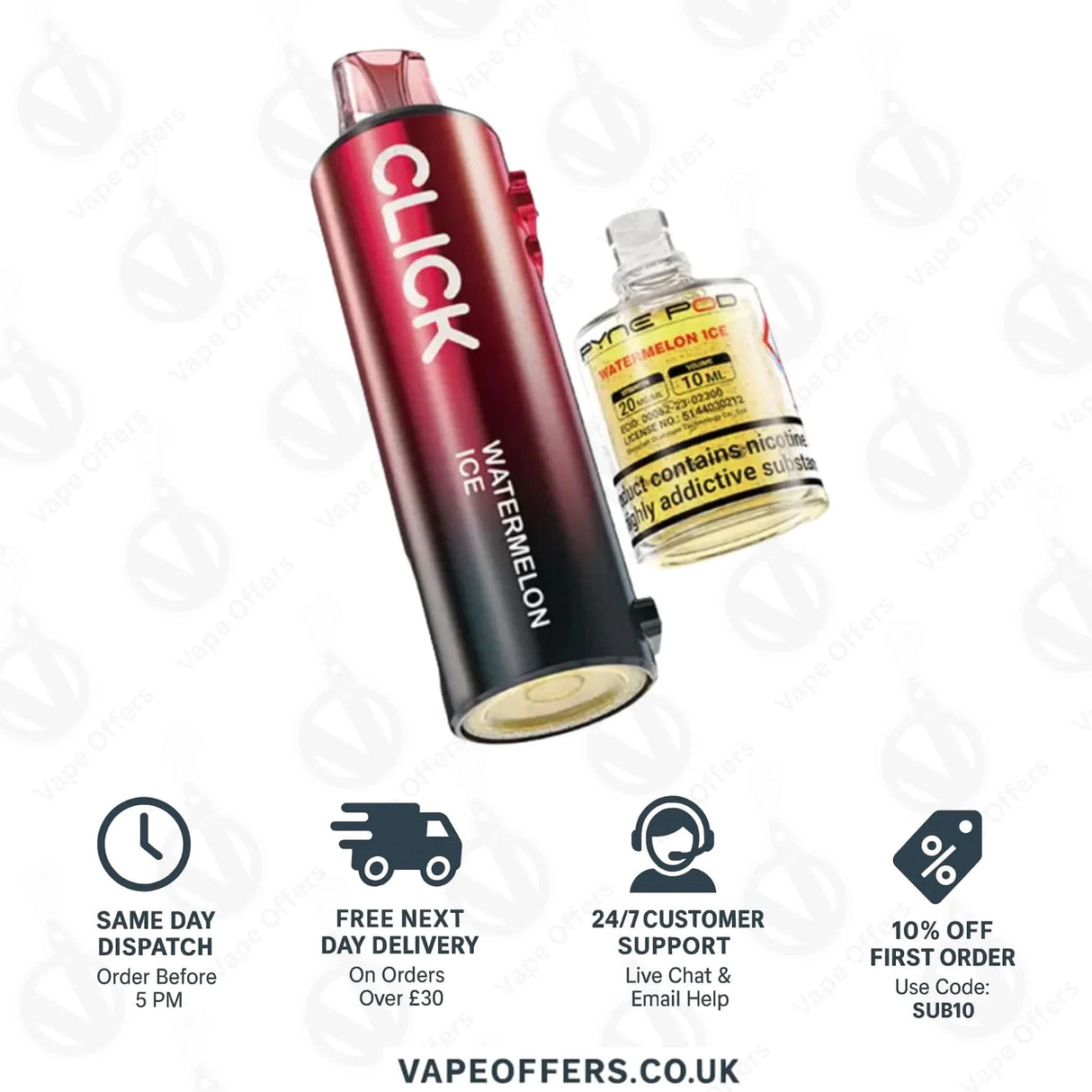 Watermelon Ice – Pyne Pod Click Pods