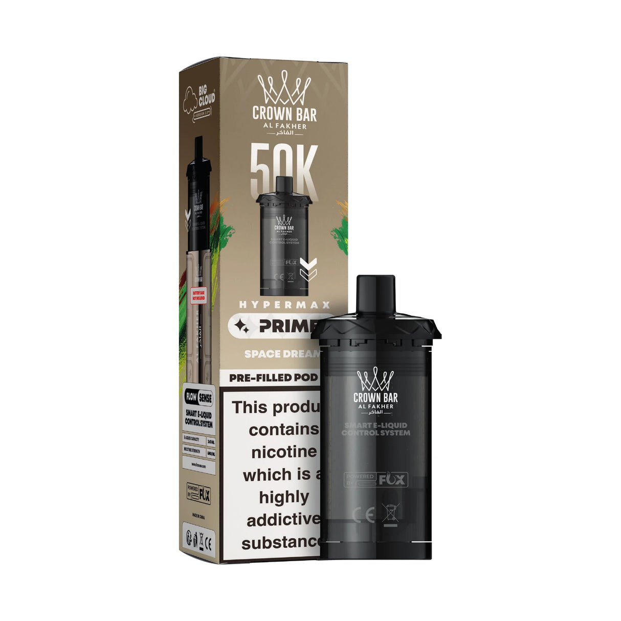 Al Fakher Hypermax Prime 50K Prefilled Pods