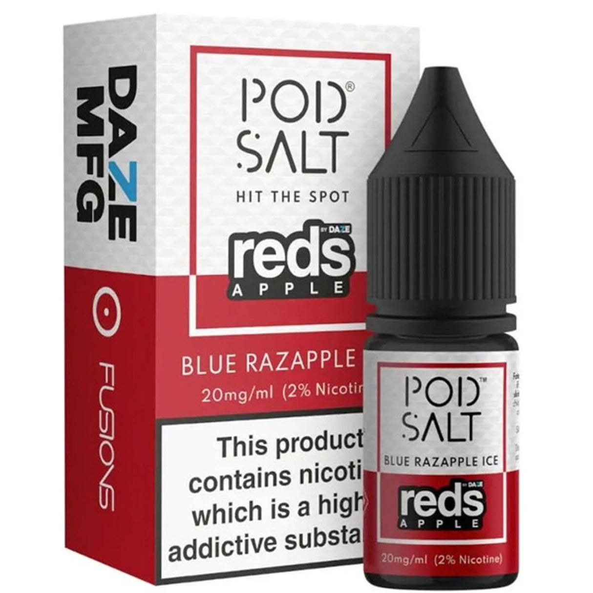 Blue Razapple Ice Nic Salt 20mg E Liquid By Pod Salt | Buy 2 Get 1 free