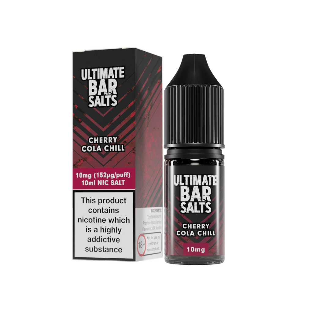 Cherry Cola Chill E-Liquid By Ultimate Bar Salts | Buy 2 Get 1 free