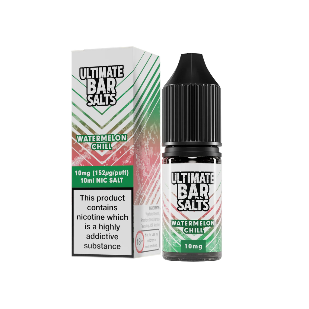 Watermelon Chill E-Liquid By Ultimate Bar Salts | Buy 2 Get 1 free