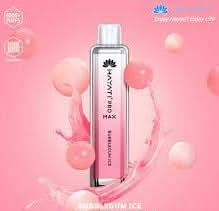 bubblegum ice crystal pro max 4000 puffs disposable vape