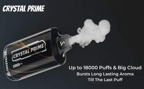 Revolutionising Vaping: The Crystal Prime Deluxe 18000 Disposable Vape