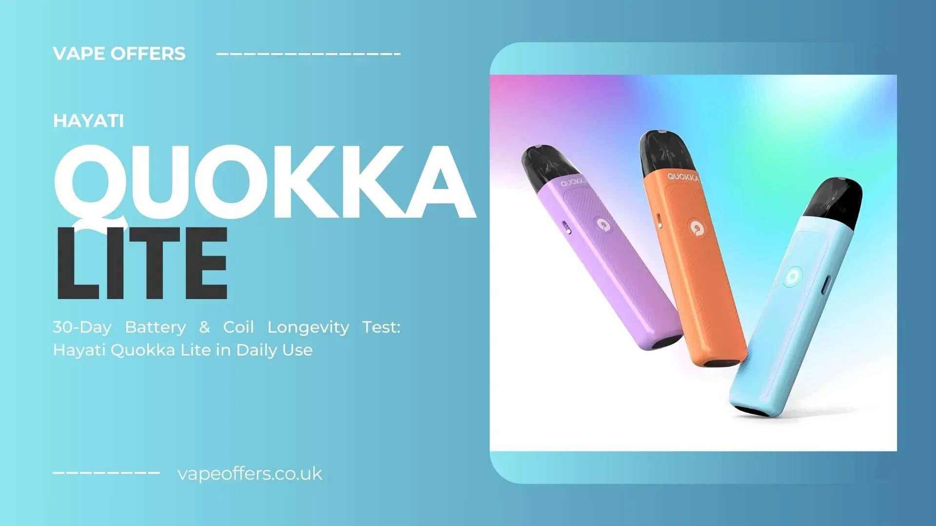 Hayati Quokka Lite Pod Kit Review