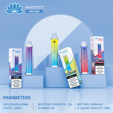 Top 10 Must-Try Flavours of Hayati Pro Max 4000 Disposable Vape