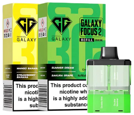 How to Use Crystal Galaxy Focus 2 30K Pods Properly for the Best Flavour