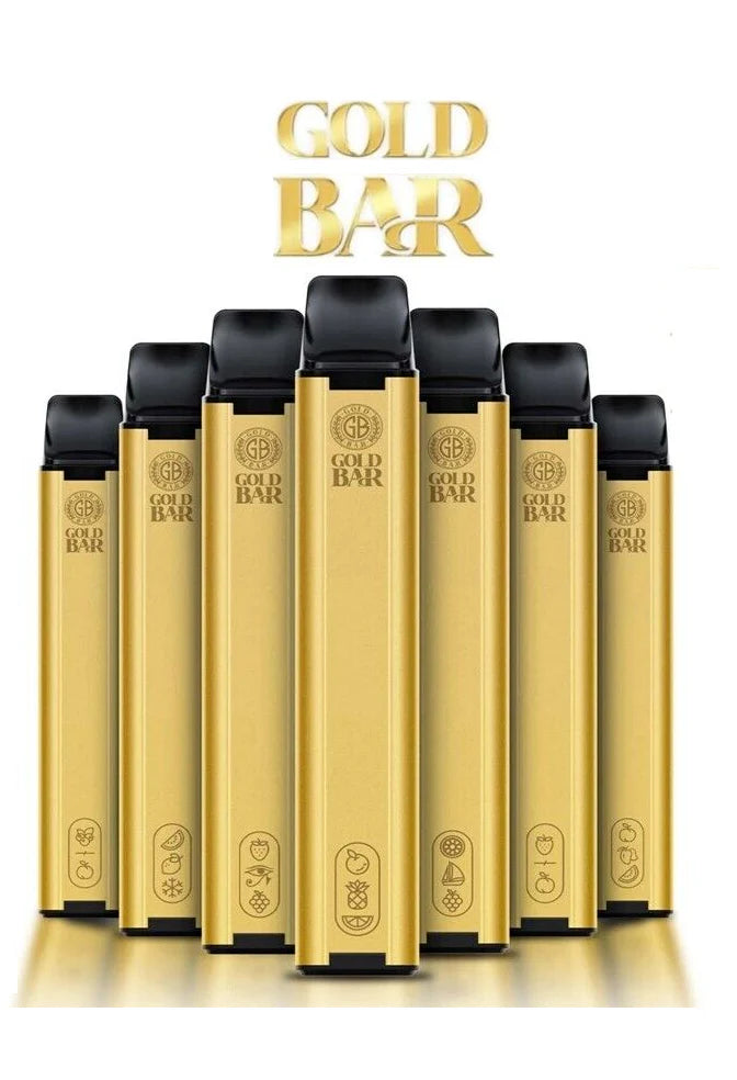 The Gold Bar 600 Puffs: A Premium Disposable Vape Experience