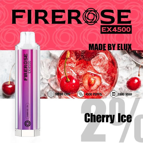 Elux Firerose EX4500 Vape | 5 for £40