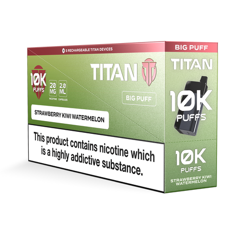 Titan 10k Disposable Vape 5 For £50