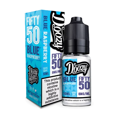 DOOZY 50/50 - BLUE RASPBERRY - 10ML