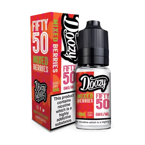 DOOZY 50/50 - MIXED BERRIES - 10ML