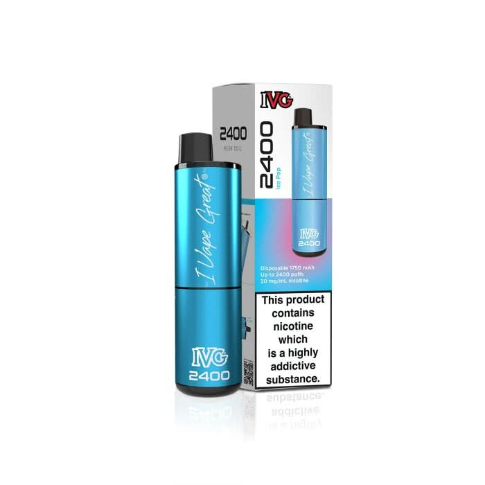 IVG 2400 Disposable Vape Kit Box Of 5 only £38