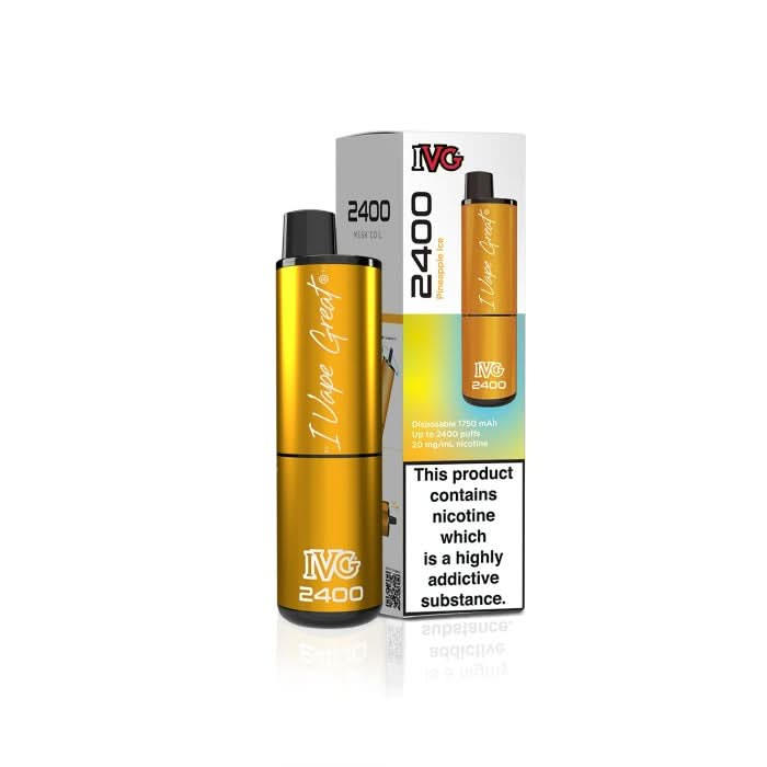 IVG 2400 Disposable Vape Kit Box Of 5 only £38