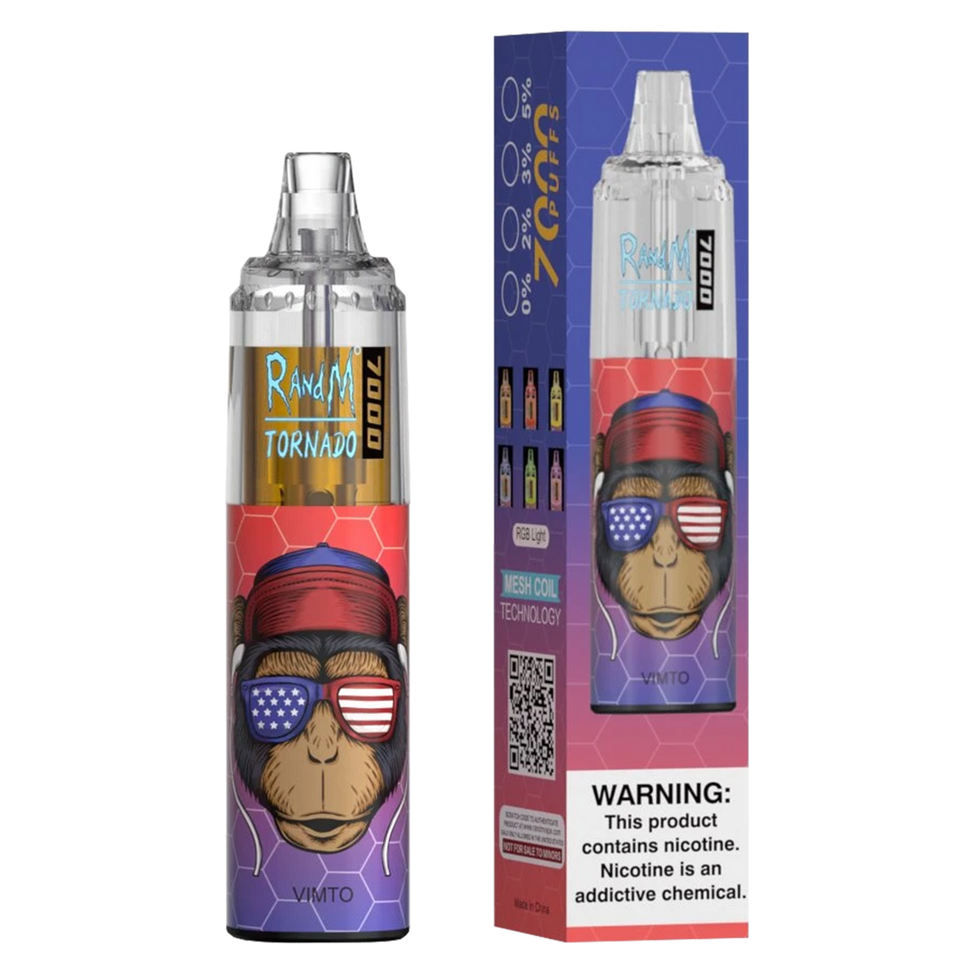 RANDM Tornado 7000 Puffs (Box of 10)