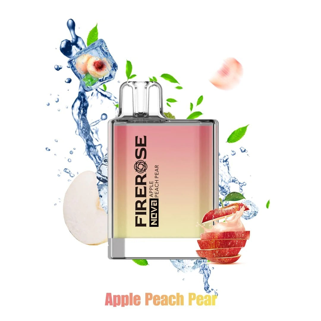 Elux Firerose Nova 600 Puffs Apple Peach Pear