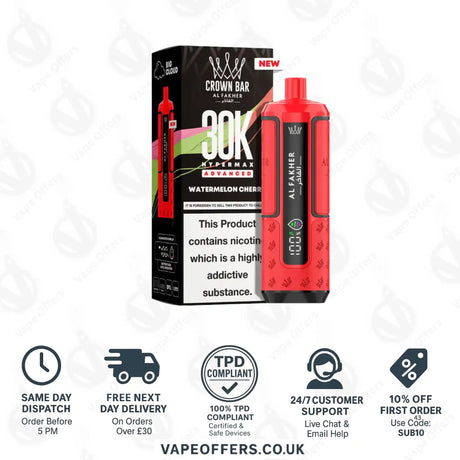 Al Fakher 30K Hypermax Vape Kit Watermelon Cherry