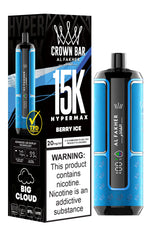 Load image into Gallery viewer, Al Fakher crown bar 15k Hypermax Berry Ice

