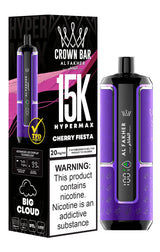 Al Fakher crown bar 15k Hypermax Cherry Fiesta
