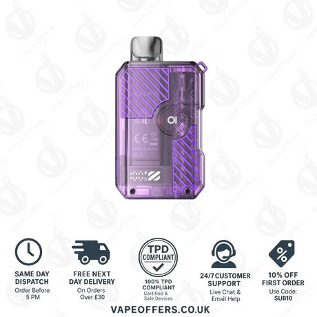 Aspire Gotek X3 Purple Pod Kit