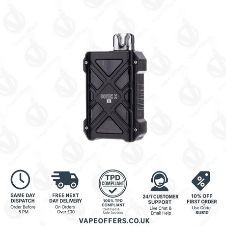 Aspire Gotek X II Pod Kit Black