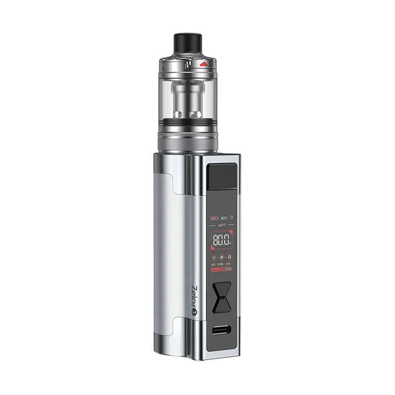 Aspire Zelos 3 Vape Kit - Metallic Silver