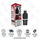 Avomi CLIQ Prefilled Pods + Refill Container Fizzy Cherry