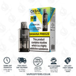 Load image into Gallery viewer, Banana Freeze OXBAR OF 6000 Prefilled Pod
