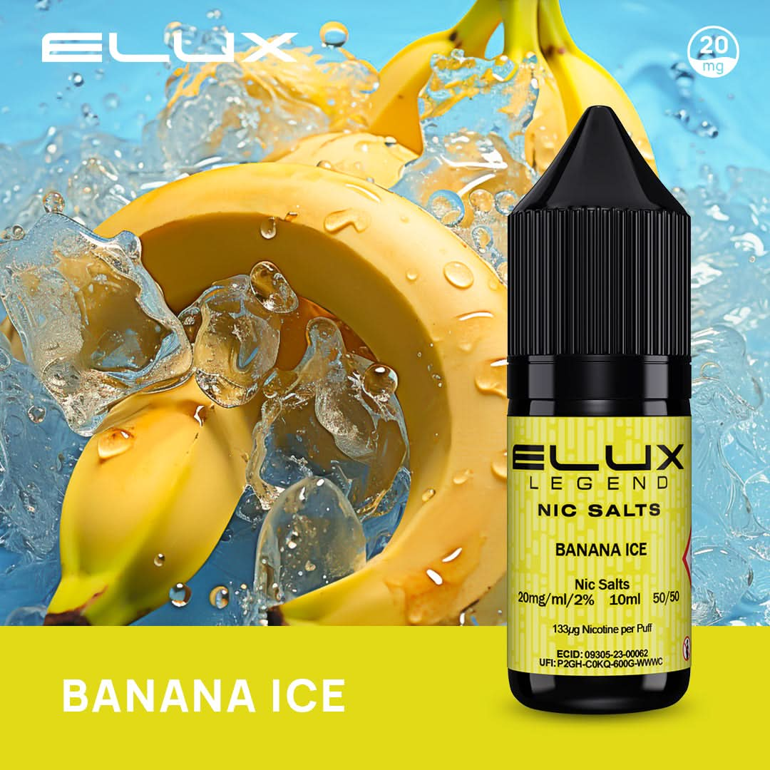 Banana Ice Elux Legend Nic Salt 20mg