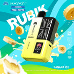 Load image into Gallery viewer, Hayati Rubik 7000 Puffs - Banana Ice 
