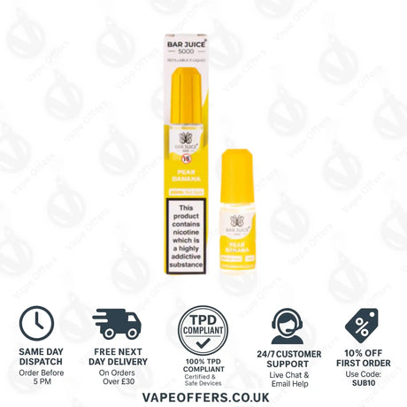 Bar Juice 5000 Pear Banana Nic Salt