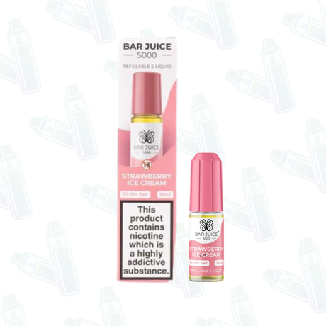 Bar Juice 5000 Strawberry Ice Cream Nic Salt