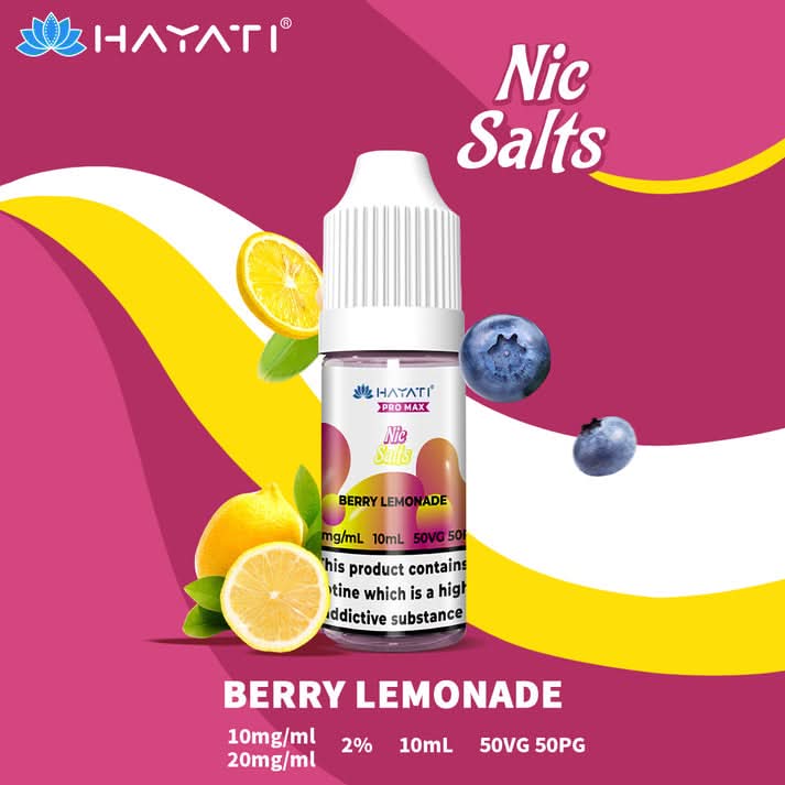 Hayati Pro Max Nic Salt - Berry Lemonade | Buy 1 Get 1 free