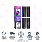 Load image into Gallery viewer, Berry Edition Elf Bar 4 in 1 3200 Puffs Prefilled Pods
