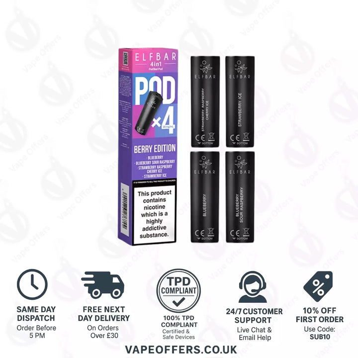 Elf Bar Dual 10K Prefilled Pod Kit