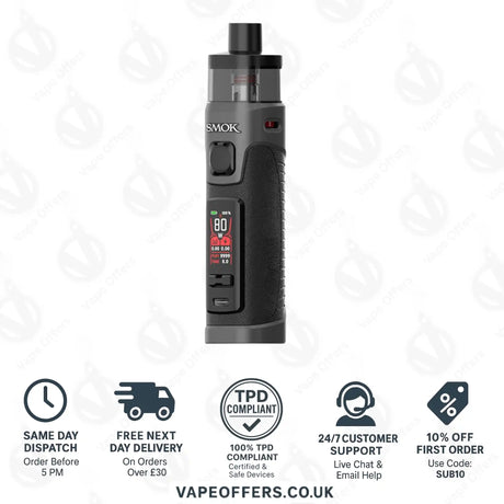 Black Leather - Smok Rpm 5 Pro Pod Vape Kit
