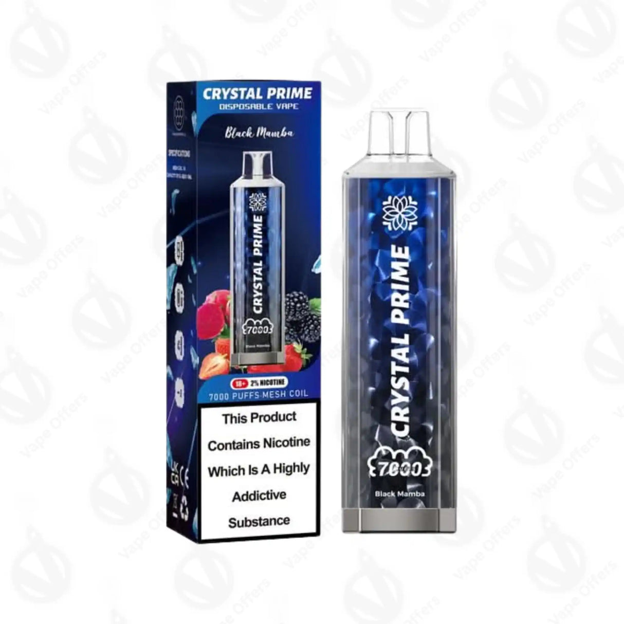 Black Mamba Crystal Prime 7000 Vape