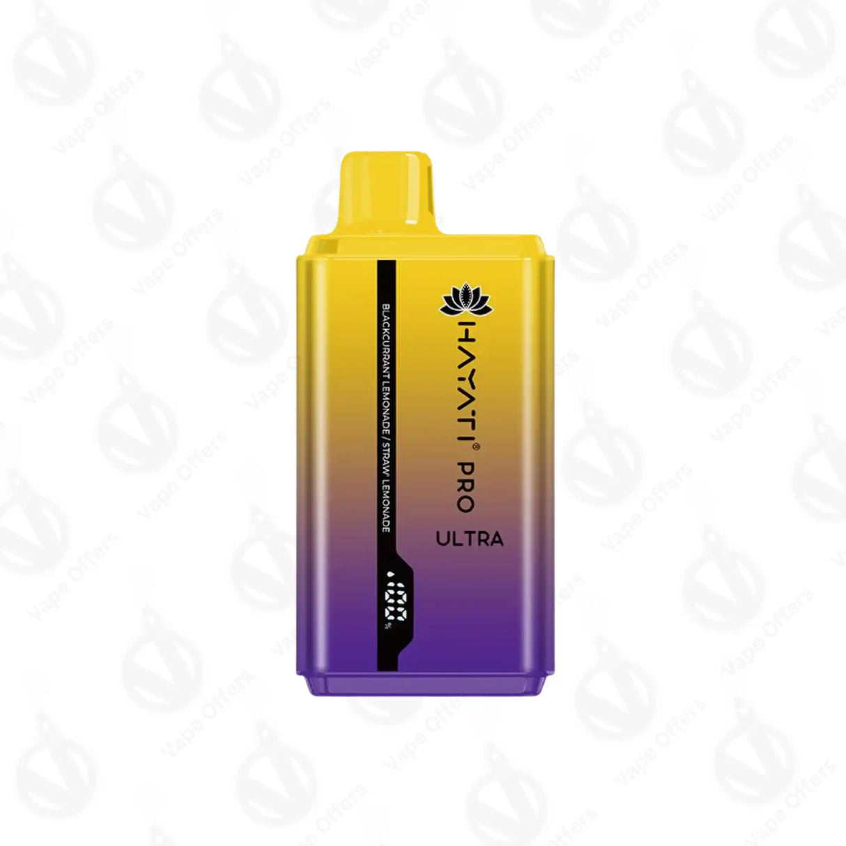 Blackcurrant Lemonade and Strawerry Lemonade Hayati Pro Ultra 15000 Puffs