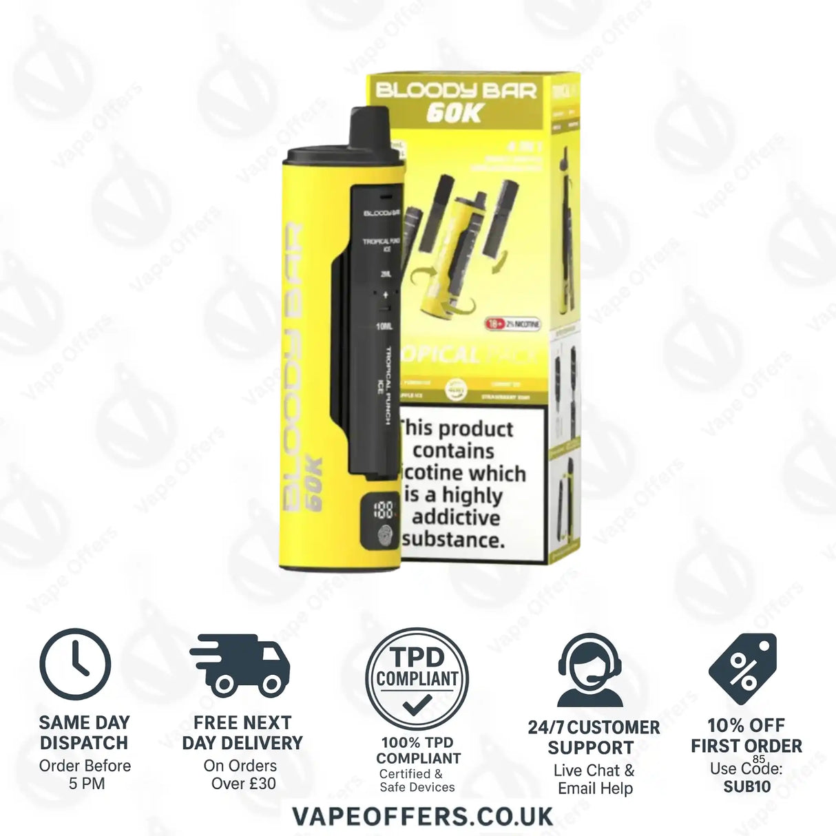 Bloody Bar 60K 4 in 1 Vape Kit Special